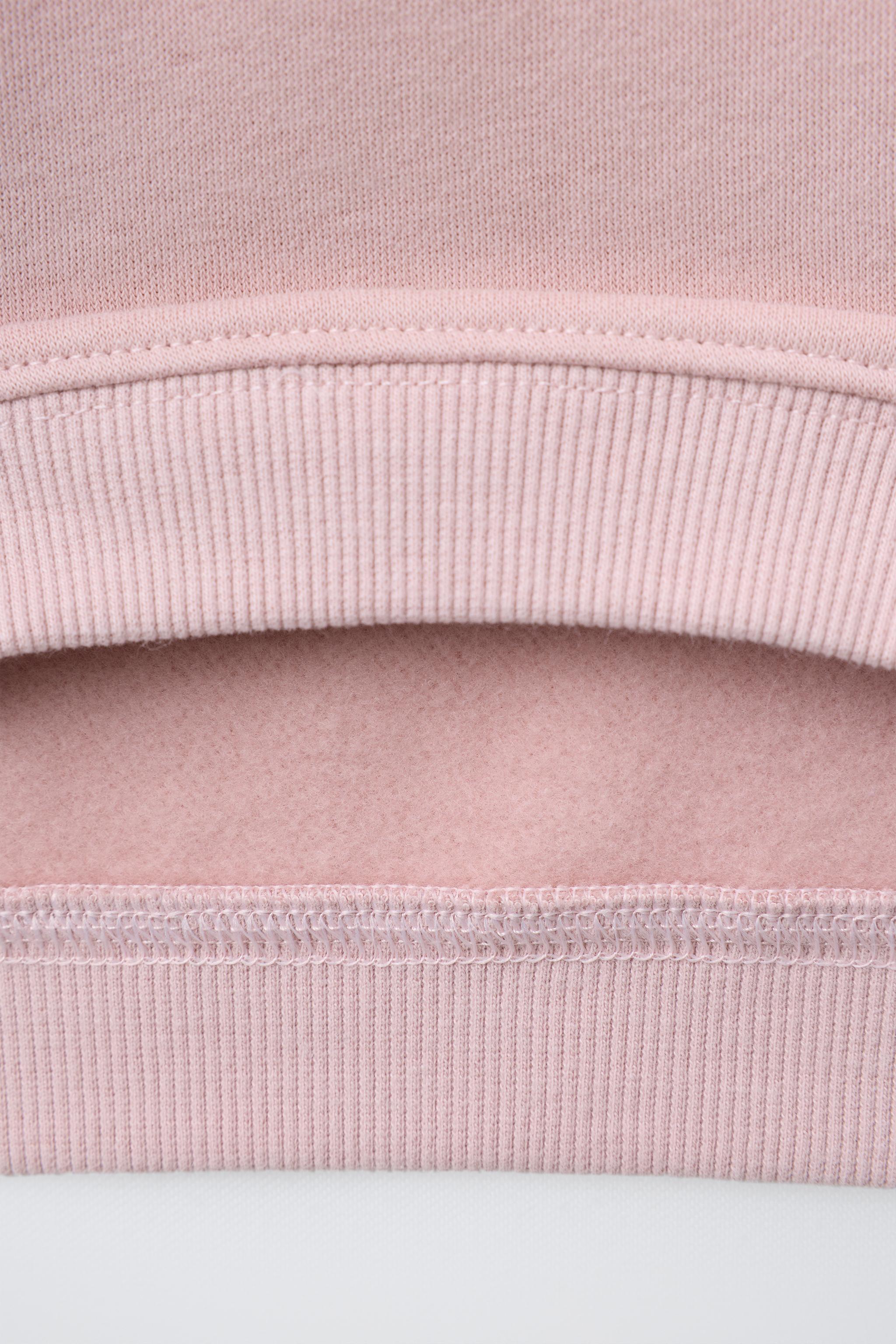 PLAIN SWEATSHIRT AND LEGGINGS SET